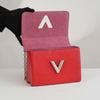 Túi Louis Vuitton Twist MM Coquelicot Epi (Đỏ son) size 23