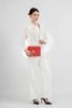 Túi Louis Vuitton Twist MM Coquelicot Epi (Đỏ son) size 23