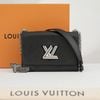 Túi Louis Vuitton Twist MM Noir Epi (Đen) size 23