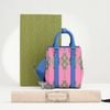 Túi Gucci GG Supreme Rhombus Mini Tote (Neutrals - Pink)