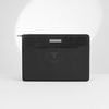 Clutch Burberry London Monaco Saffiano (Đen)