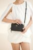 Túi đeo Christian Dior Double Pouch Noir