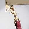 Pouch Gucci Vitello Eclipse Interlocking G Mystic White Hibiscus Red