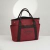 Túi Hermès Sac De Pansage Groom Tote (Nâu/ Đỏ) size 38