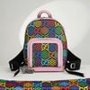 Balo Gucci Mini GG Psychedelic Pink Rim