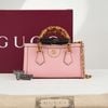Túi Gucci Mini Diana Bamboo in Pink size 25