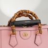 Túi Gucci Mini Diana Bamboo in Pink size 25