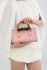 Túi Gucci Mini Diana Bamboo in Pink size 25