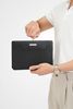 Clutch Burberry London Monaco Saffiano (Đen)