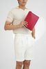 Clutch Louis Vuitton Pochette Voyage MM Red Taiga (Unisex)