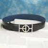 Thắt lưng Hermès Ulysse Silver Reversible size 90