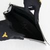 Clutch Gucci Leather Embroidered Logo