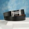Thắt lưng Hermès H au Carré & Collier de Chien Reversible Box Calf/Togo Size 110