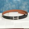 Thắt lưng Hermès H au Carré & Collier de Chien Reversible Box Calf/Togo Size 110