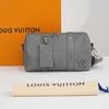 Túi đeo Louis Vuitton City Keepall Gray Taurillon (Xám)