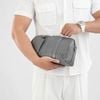 Túi đeo Louis Vuitton City Keepall Gray Taurillon (Xám)