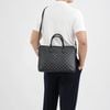 Cặp tài liệu Louis Vuitton Dandy PM Damier Cobalt size 36 (Đen và xanh)