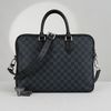 Cặp tài liệu Louis Vuitton Dandy PM Damier Cobalt size 36 (Đen và xanh)