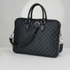 Cặp tài liệu Louis Vuitton Dandy PM Damier Cobalt size 36 (Đen và xanh)