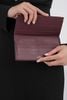 Ví dài Cartier Bordeaux Red Goatskin
