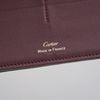 Ví dài Cartier Bordeaux Red Goatskin