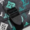 Túi Louis Vuitton Monogram Eclipse Graffiti Archy Messenger size PM