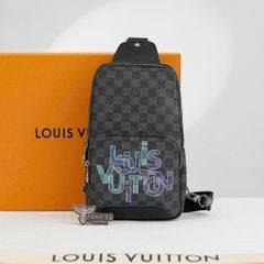 Túi đeo Louis Vuitton Avenue Sling Bag Damier Graphite