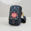 Túi đeo Louis Vuitton x Nigo Flap Double Phone