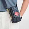 Túi đeo Louis Vuitton x Nigo Flap Double Phone