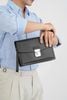 Clutch Louis Vuitton Belaia Noir Taiga (đen) size 24