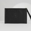 Clutch /Pouch Alexander McQueen Signature Logo Calfskin (Đen/Đỏ)