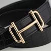 Thắt lưng Hermès Royal Light Gold Box Calf/Togo & Crocodile Porosus size 95