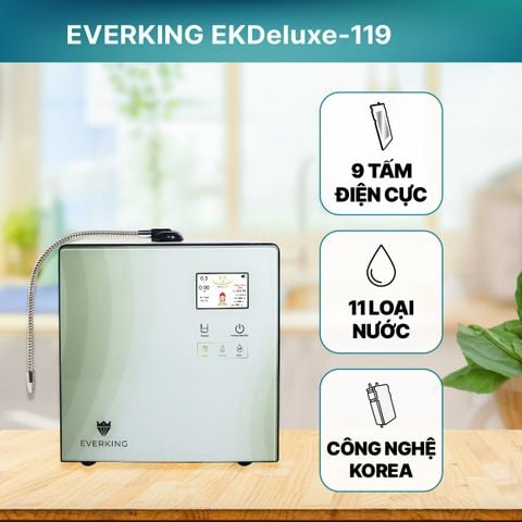 Máy Lọc Nước Điện Giải Ion Kiềm EVERKING EKDeluxe-119