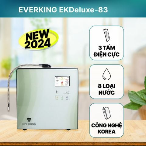 Máy Lọc Nước Điện Giải Ion Kiềm EVERKING EKDeluxe-83