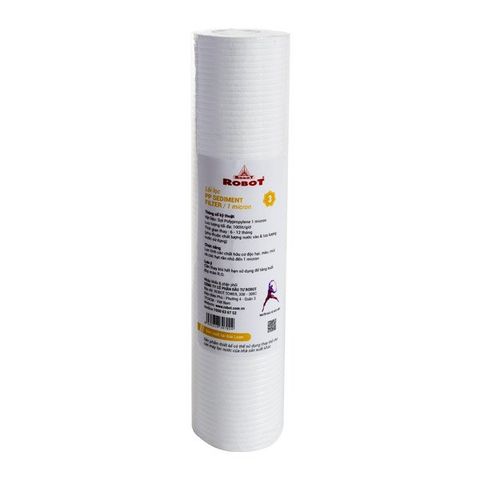Lõi lọc thô số 3 - ROBOT PP 1 micron 10