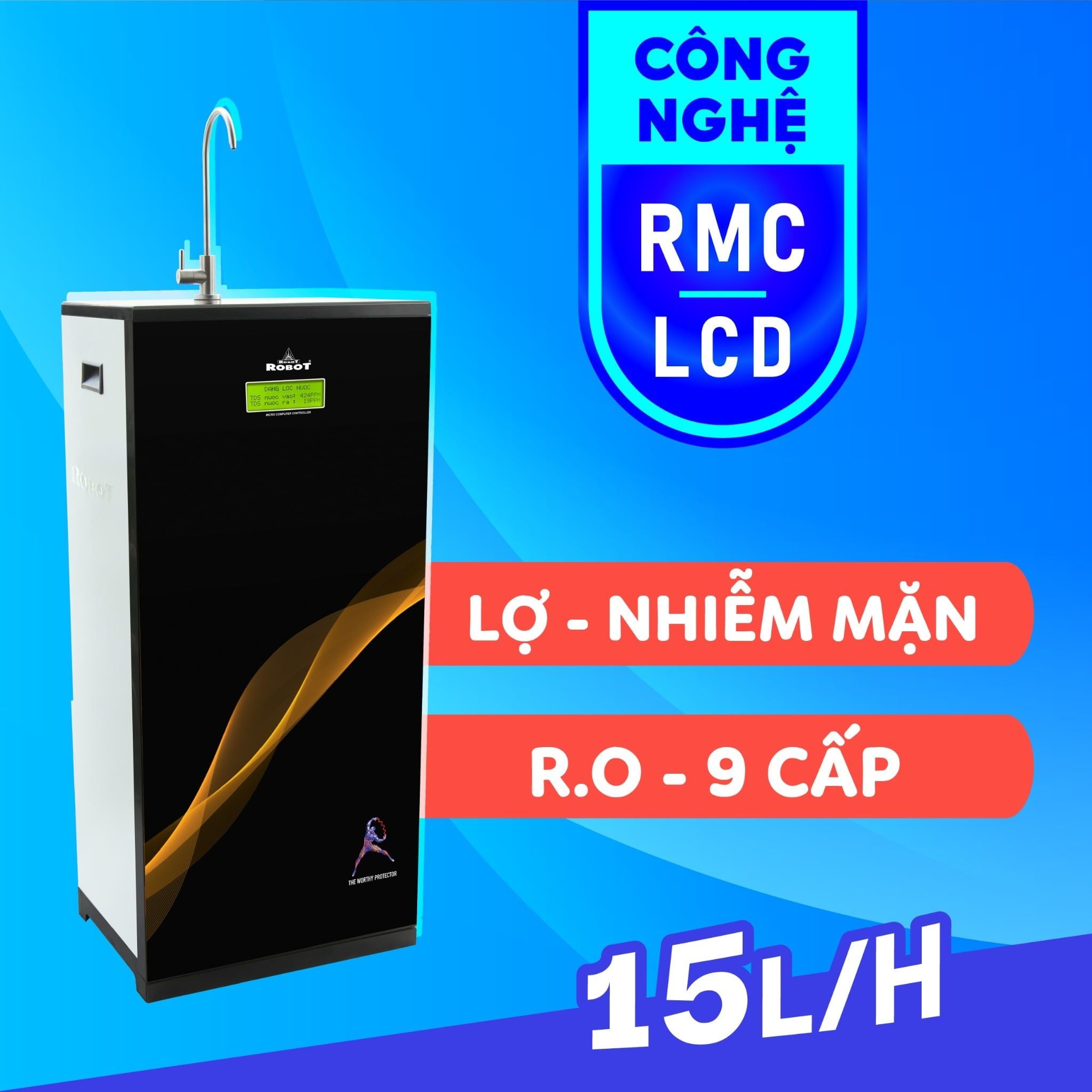 MÁY LỌC NƯỚC LỢ - NHIỄM MẶN ROBOT SPRING-9GN