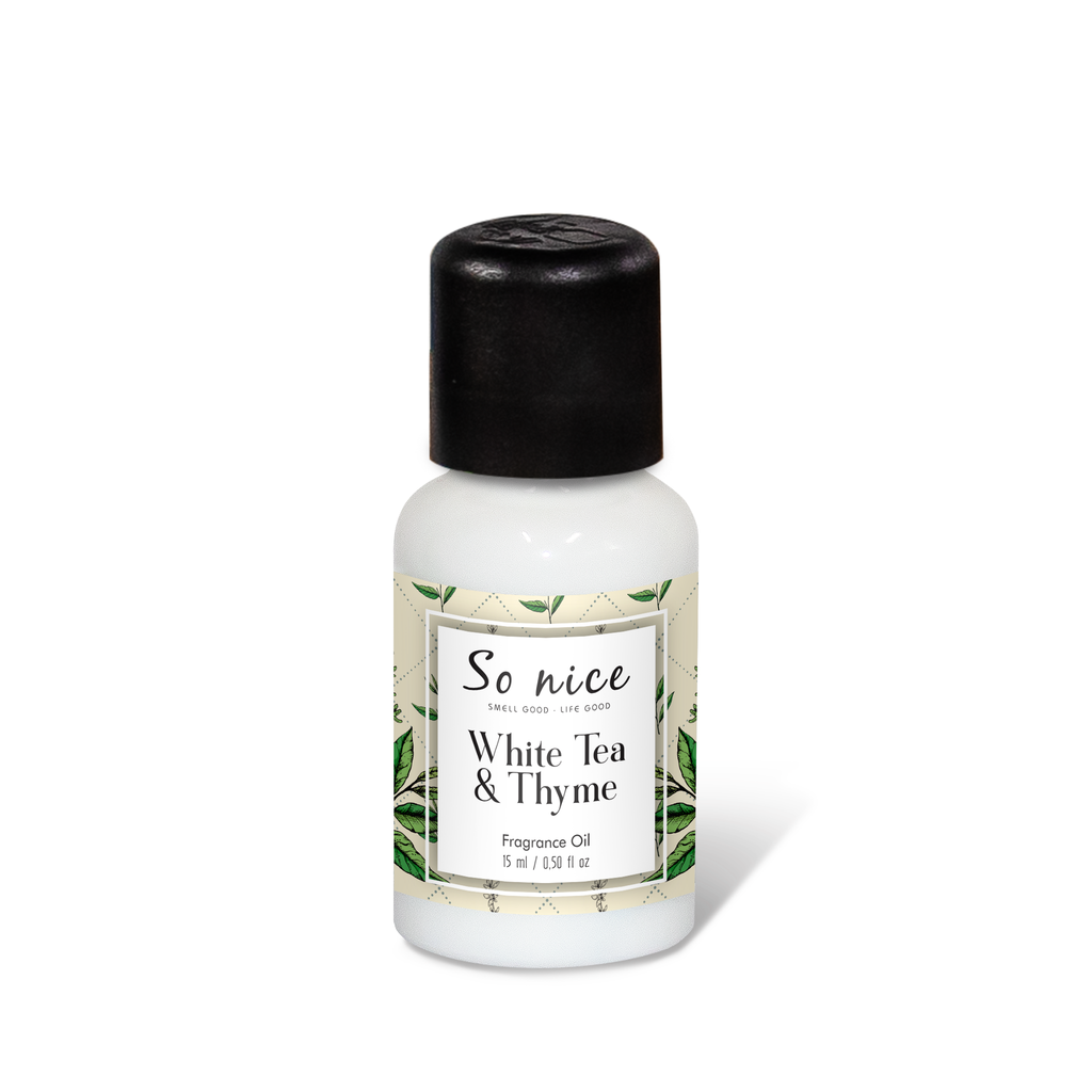 Tinh dầu White Tea & Thyme Sonice Aroma