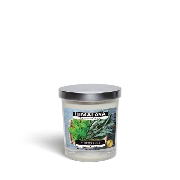 Nến thơm Himalaya White tea & Sage(140g)