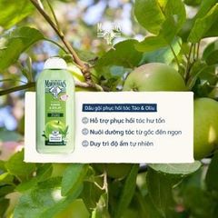 DẦU GỘI PHỤC HỒI TÓC LE PETIT MARSEILLAIS CHIẾT XUẤT TÁO & OLIU 300ml