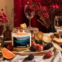 Nến Thơm Himalaya Black Sea (2 bấc)