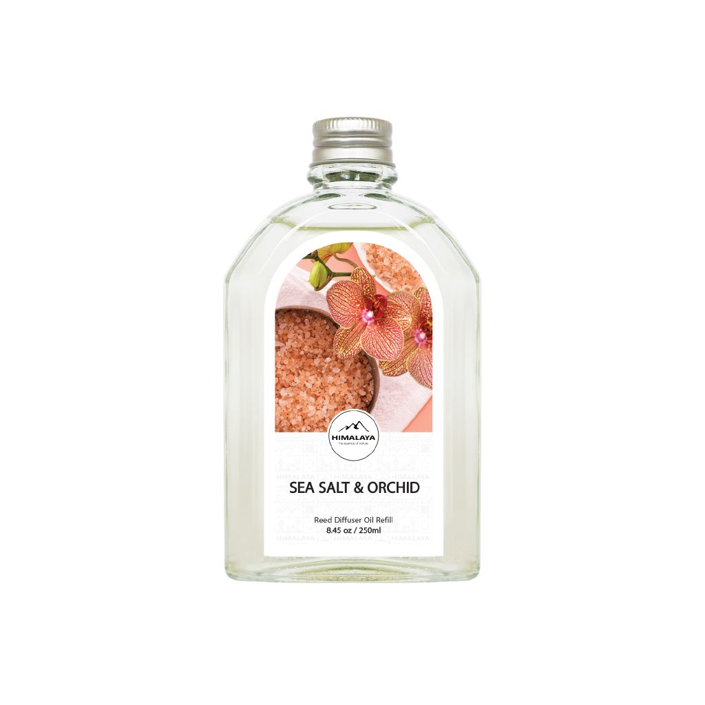 Tinh dầu tán hương bổ sung Himalaya Sea Salt & Orchid 250ml (Refill)