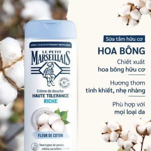 SỮA TẮM LE PETIT MARSEILLAIS HOA BÔNG 400ml