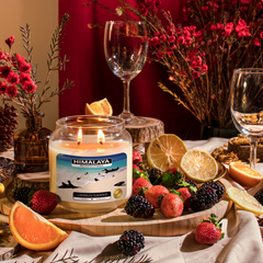 Nến Thơm Himalaya Caribbean Teakwood (2 bấc)