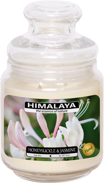 Nến Thơm Himalaya Honeysuckle & Jasmine (2 bấc)