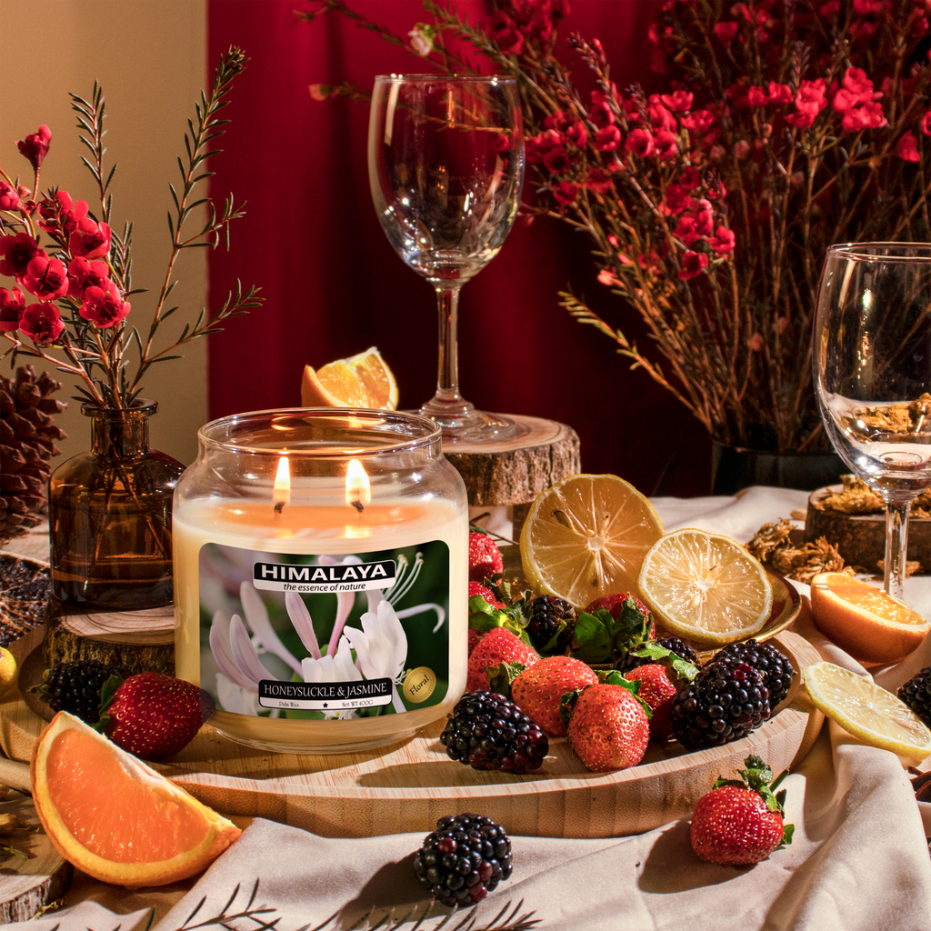 Nến Thơm Himalaya Magnolia & Peony (2 bấc)