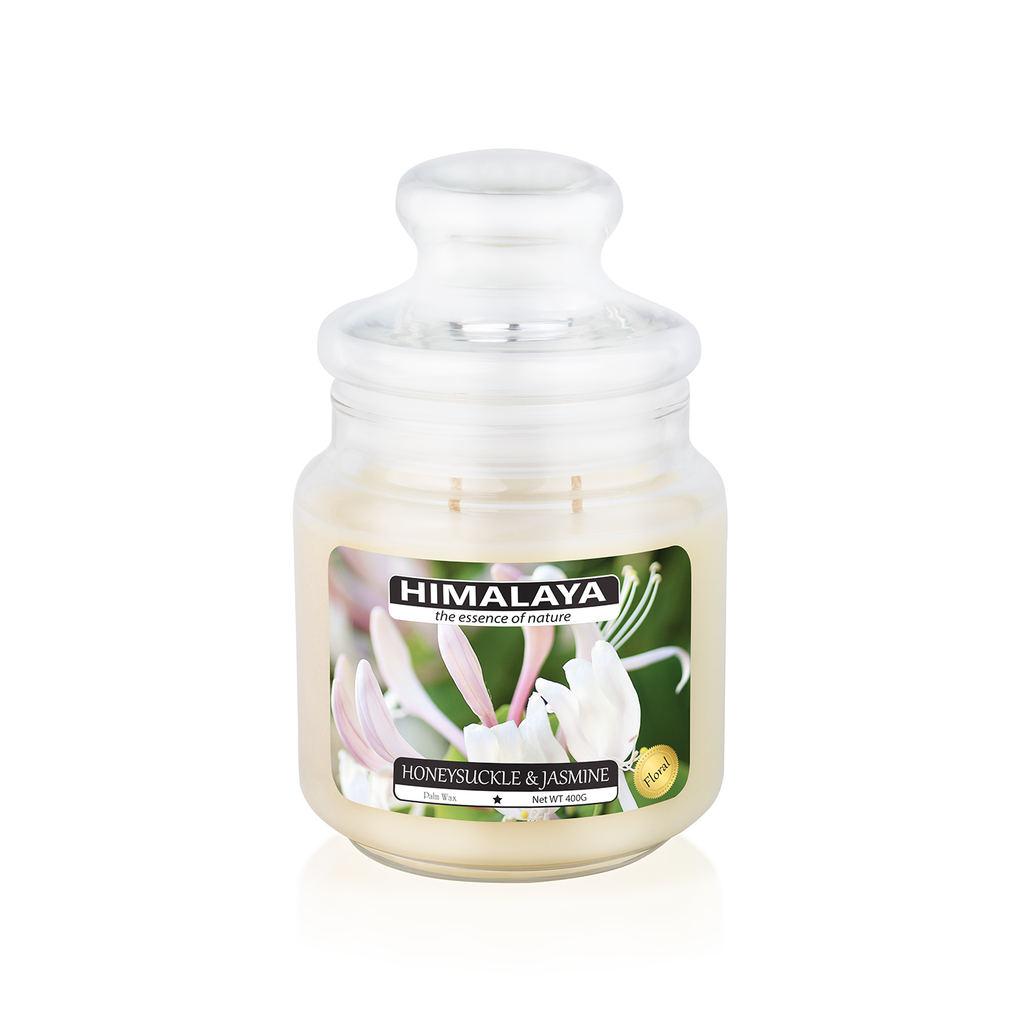 Nến Thơm Himalaya Honeysuckle & Jasmine (2 bấc)