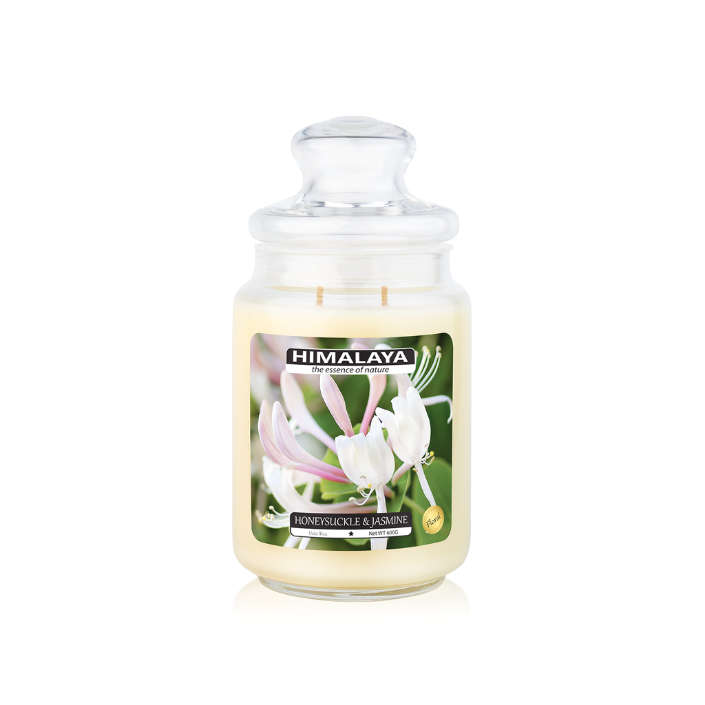 Nến Thơm Himalaya Honeysuckle & Jasmine (2 bấc)