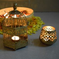 NẾN TEALIGHT SÁP ONG KHÔNG MÙI (150G) (SET 12 HŨ)