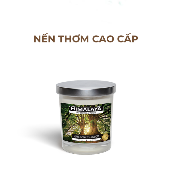 Nến thơm Himalaya Mahogany Teakwood (140g)