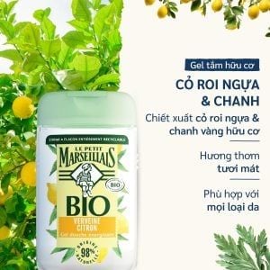 Gel Tắm Le Petit Marseillais Cỏ Roi Ngựa & Chanh 250ml